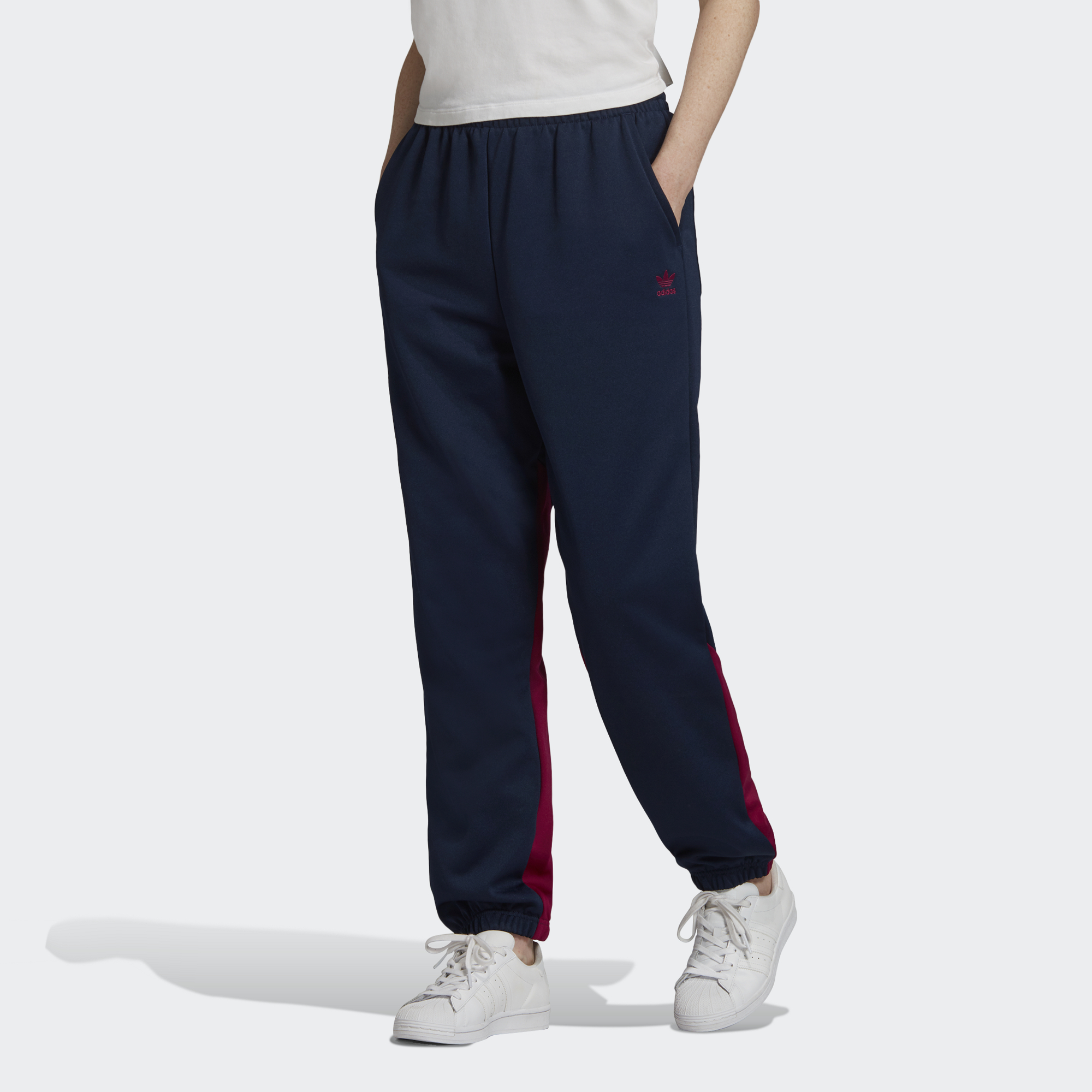 large logo adidas pants