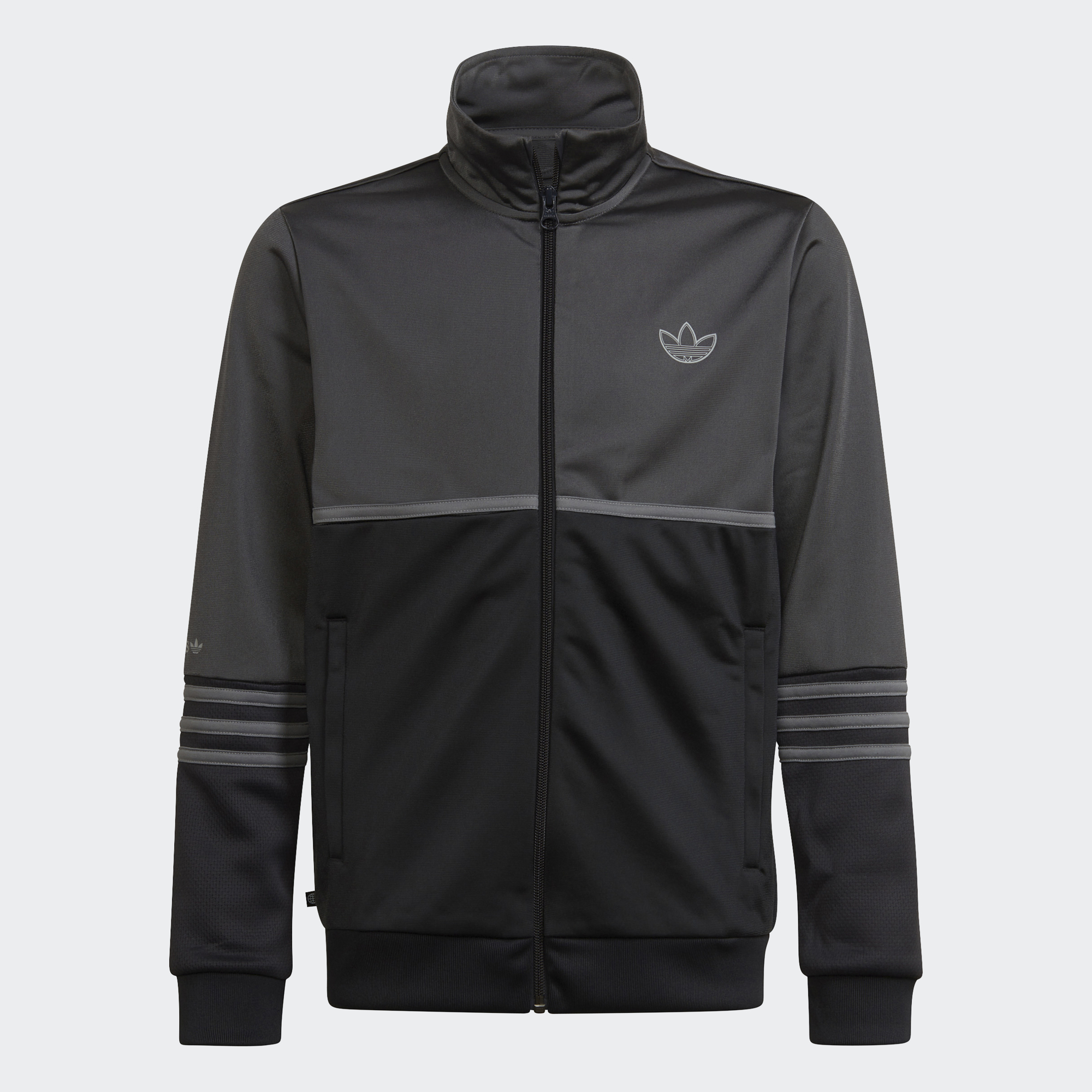 adidas fleece track top